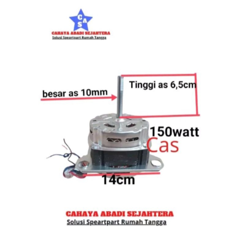 polytron DINAMO MESIN CUCI 2 TABUNG POLYTRON 150 watt 220VAC 450v