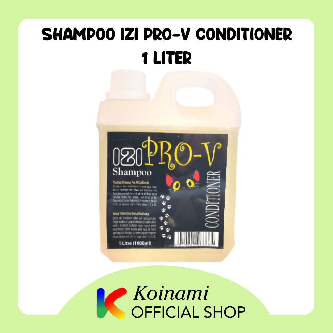 izi PRO - V 1 LITER / SHAMPO CONDITIONER / SHAMPO KUCING / BTM / GROOMING