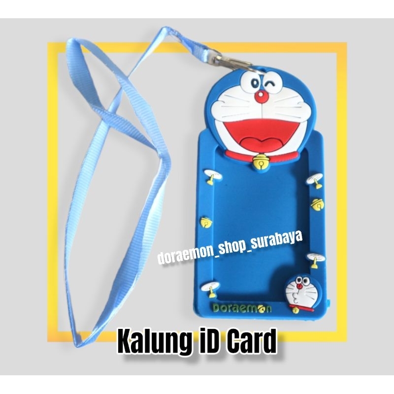 

cover id card holder doraemon | kalung id card | id card holder