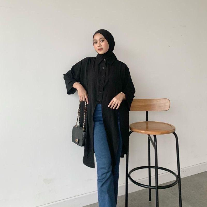 Heme Tunik Crincle Airflow/ Rira Blouse