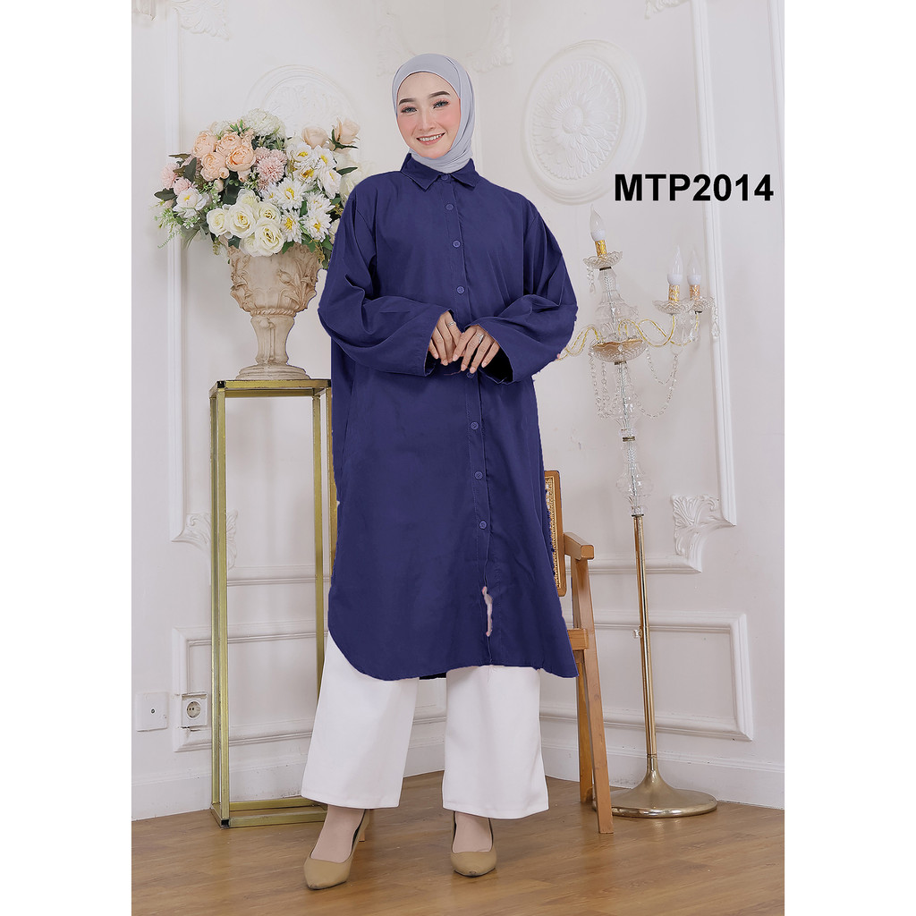 LONG TUNIK KANCING BUSUI - TUNIK KODORAY JUMBO