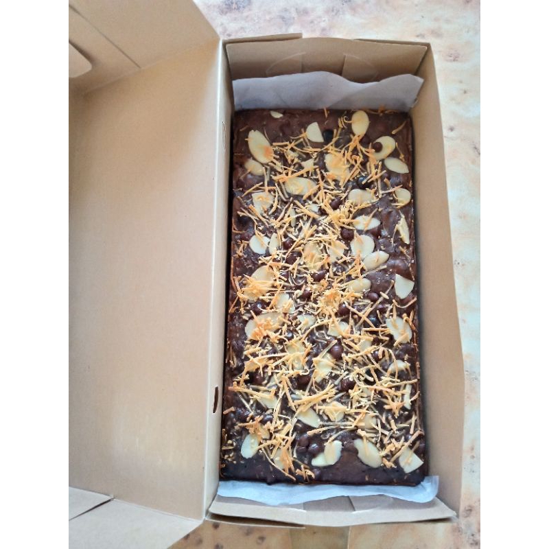 

Fudgy Brownies Panggang Mix 3 Toping 20x10