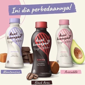 

Kopi kenangan botol varian black aren mantancino avocuddle 220 ml