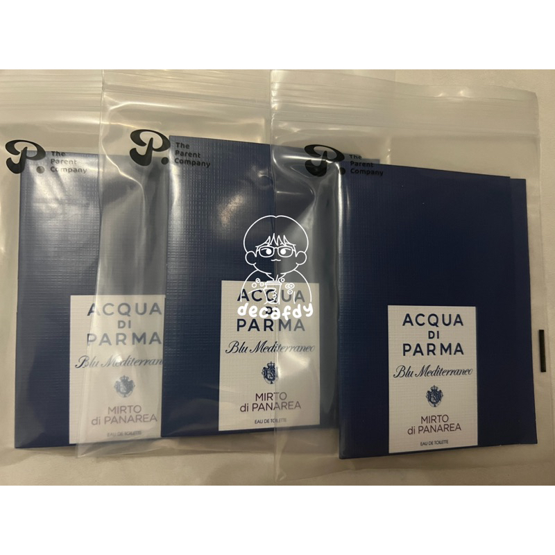 [Ready stock] sample perfume Acqua Di Parma Mirto di Panarea 1.2ml Jisung NCT