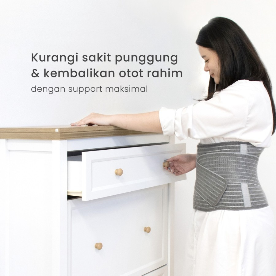 Mamaway Korset Pelangsing Pasca Melahirkan Nano Bamboo S-M