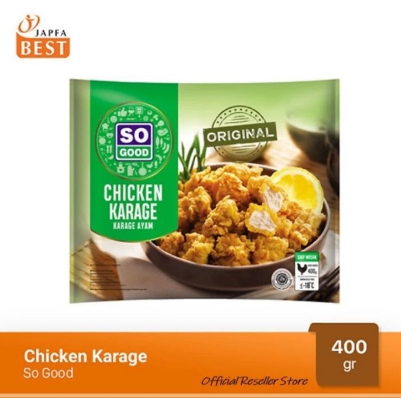 SO GOOD Chicken Karage 400Gr