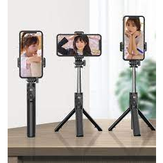 NEW TONGSIS TRIPOD P20S SELFIE STICK TOMSIS BLUETOOTH REMOTE