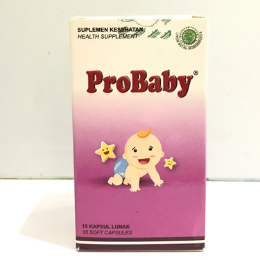 PROBABY BOTOL ISI 15 KAPSUL - Vitamin untuk bayi PRO BABY