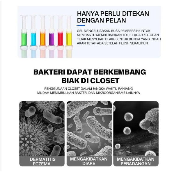 Gel Pewangi Pengharum Toilet WC Kloset Kamar Mandi Terbukti Tahan Lebih Lama hk