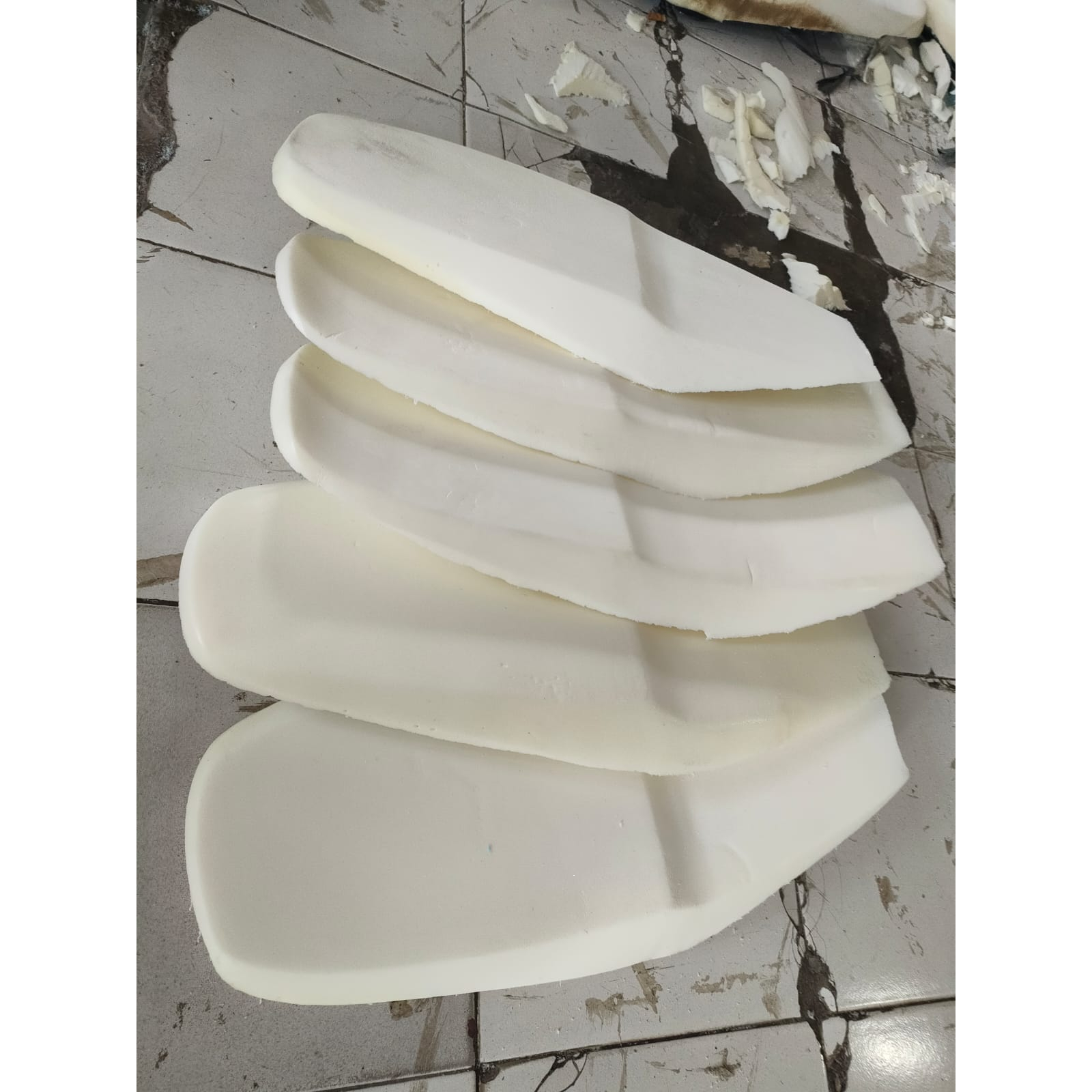 Busa lembaran busa tambahan jok jupiter z burhan busa putih busa lembaran sesetan jok motor