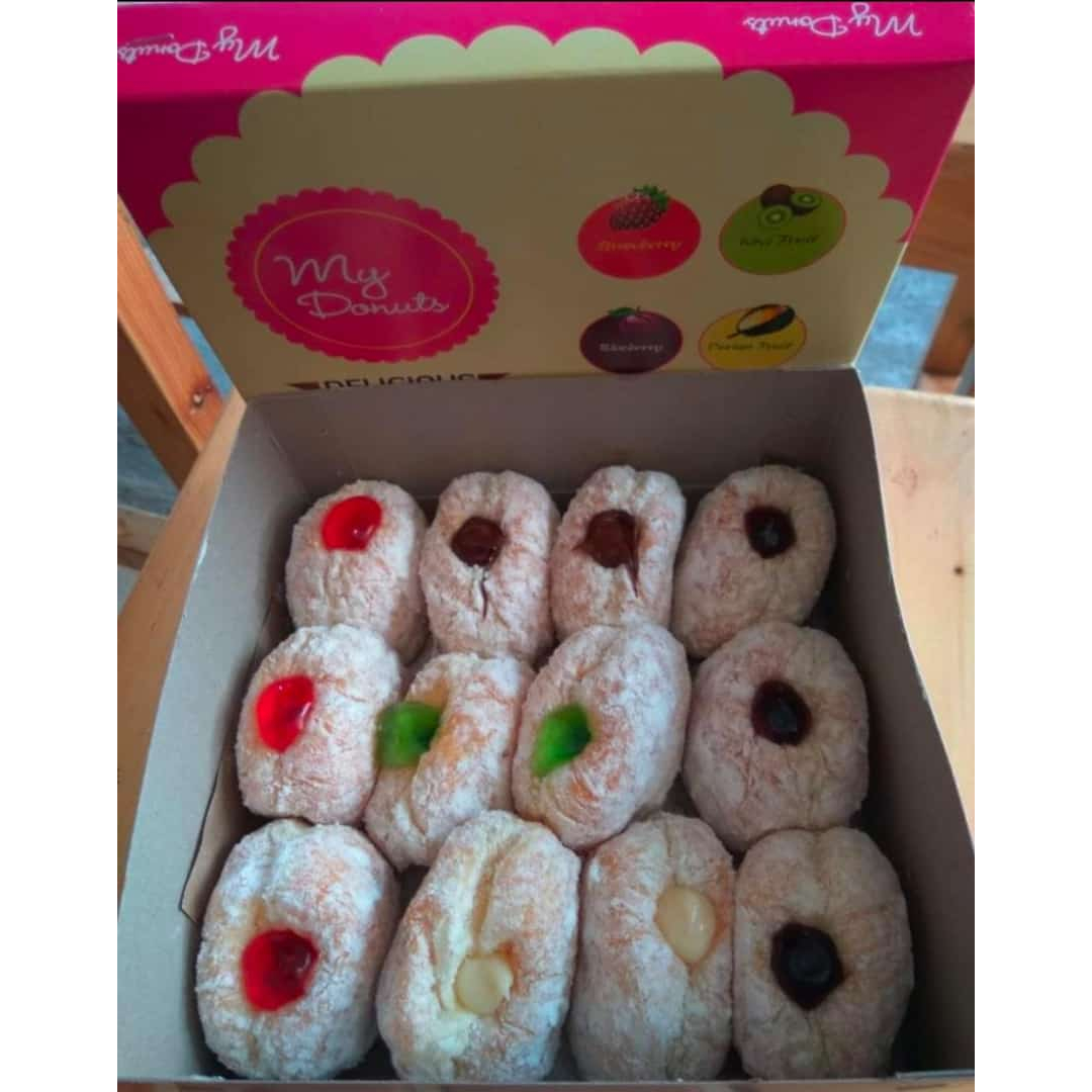 Donat Bomboloni [ Isi 12Pcs ]