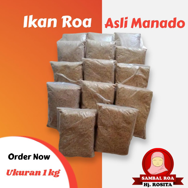 

IKAN ROA TUMBUK KASAR 1 KG