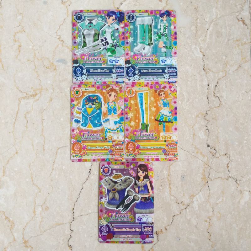Aikatsu Indo Campaign Flower Collection Aoi Otome Ran
