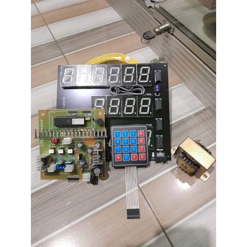 Set Cpu Pom Mini Set Plus Trafo Pompa AC dan DC