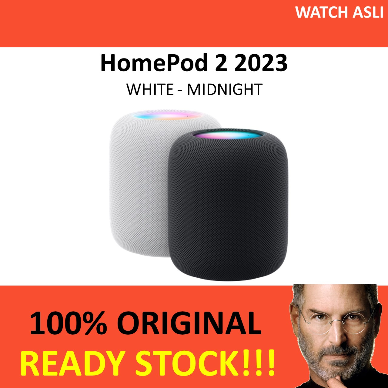 Newwwwwww HomePods 2 2023 Home Pod Smart Speaker HomePods Midnight White