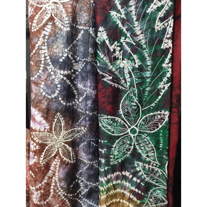 Kain Sasirangan Bordir