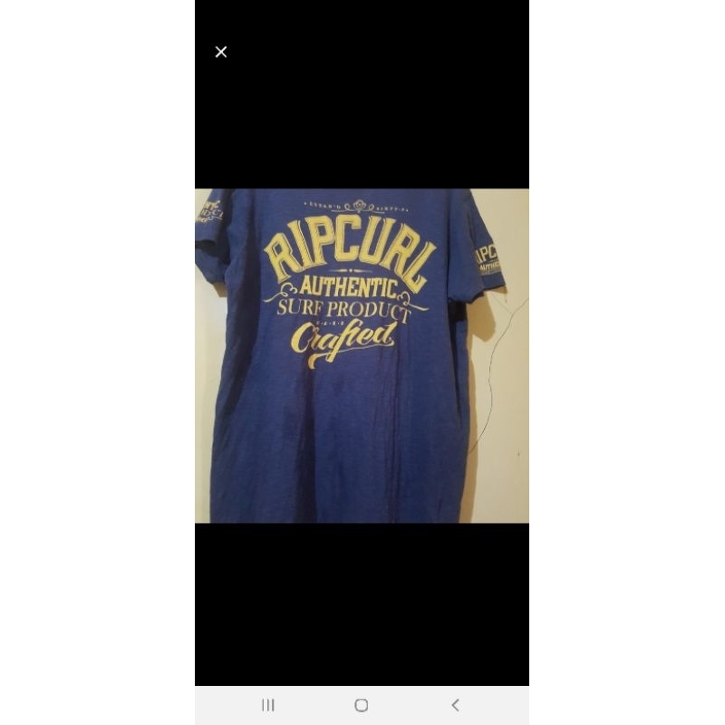 kaos rip curl second original