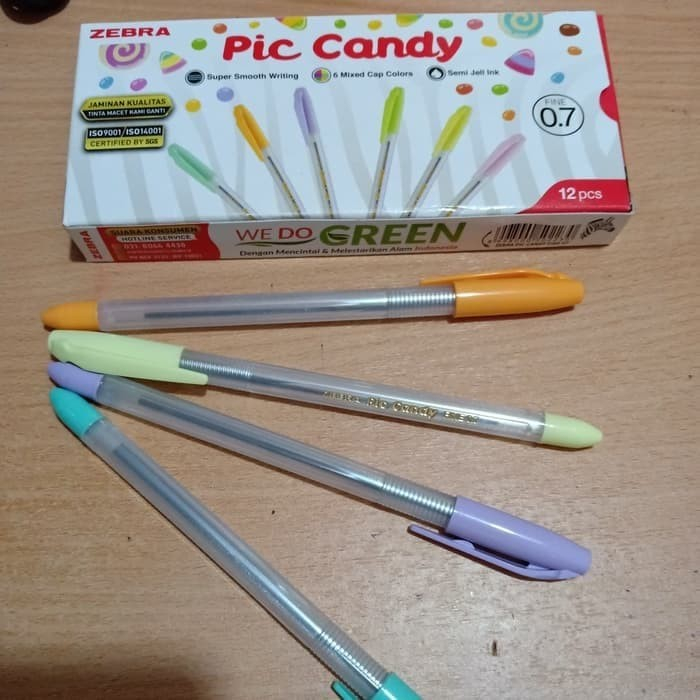 

Ballpoint Zebra Pic Candy Box Fine 0.7