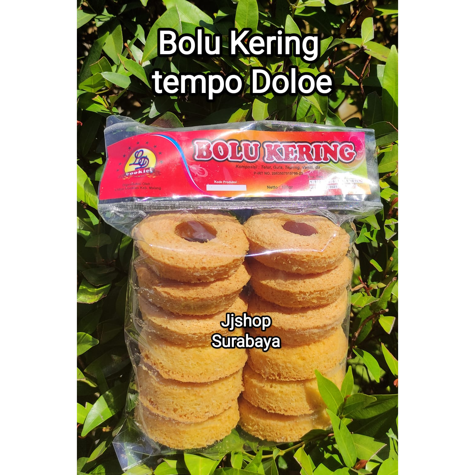 

Bolu bulat manis krauk krauk enak bangetttt, seperti bagelan yah