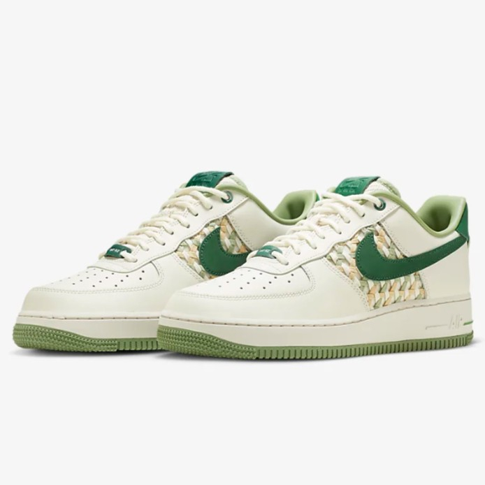 AIR FORCE 1 LOW NAIKE 2023 WHITE GREEN FN0369-100