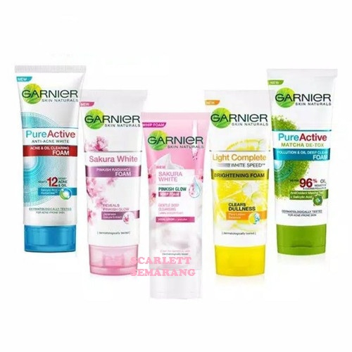 GARNIER FACIAL FOAM  | Cleanser | Foam | Pembersih Muka