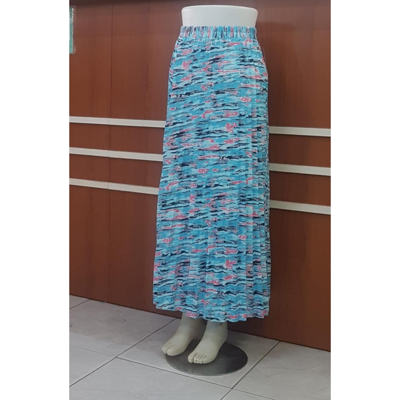 rok plisket motif