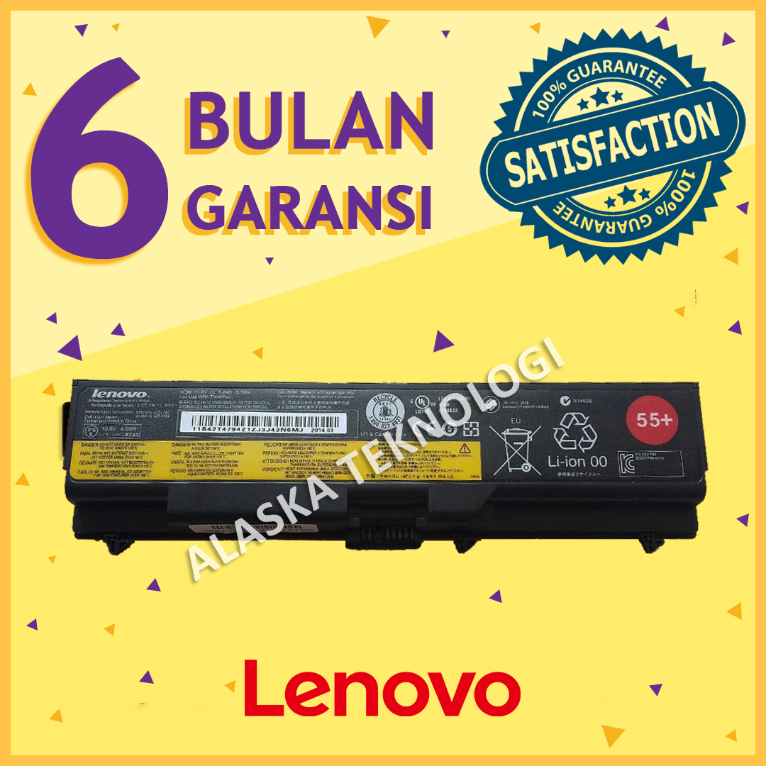 Original Baterai Laptop LENOVO Thinkpad E40 E50 Edge 14 14-05787UJ 14-05787VJ 14-05787WJ 14-05787XJ 