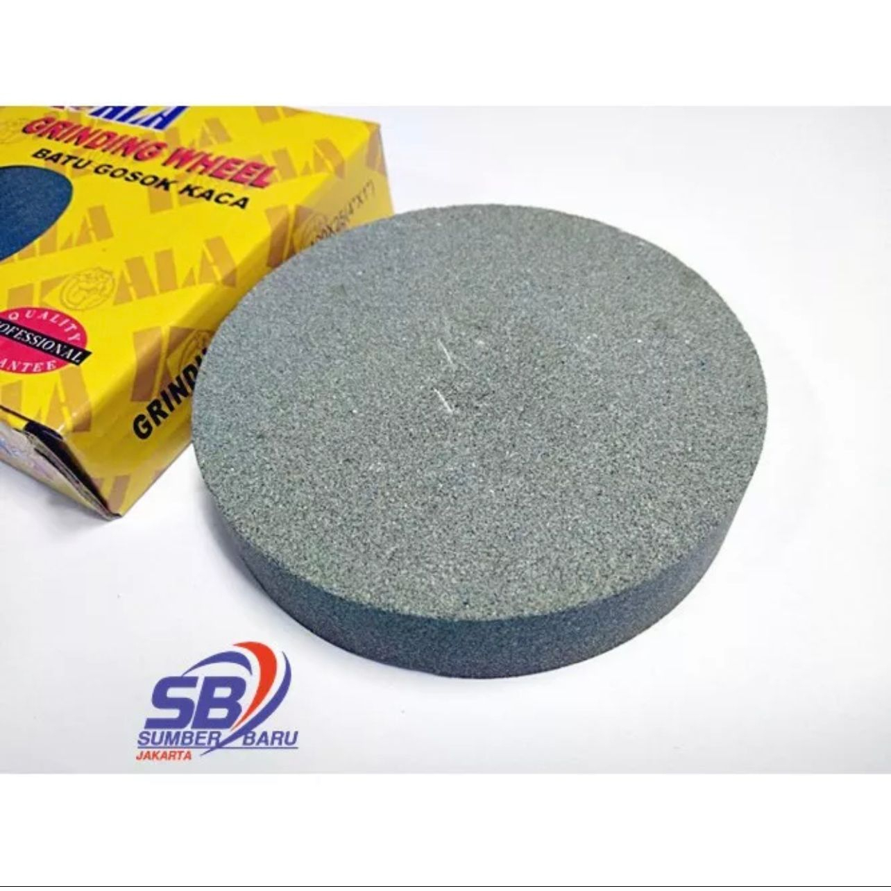Batu Poles Kaca KOALA 100 x 25 mm - Gosokan Kaca - Batu Gosok Kaca Hijau Bulat 4in - Penghalus Pinggiran Kaca - Rubbing Brick Grinding Wheel for Glass KLA