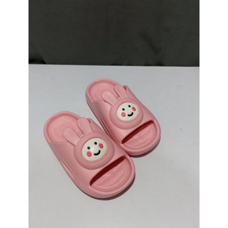 (COD) Sandal Selop Karet Anak BUNNY/ Sandal Selop Anak Perempuan motif Bonek size 24-29