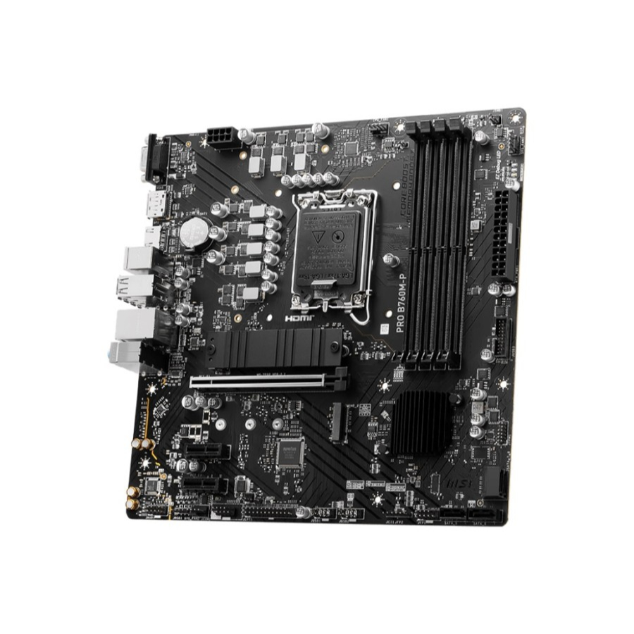 Motherboard MSI PRO B760M-P DDR5 (LGA1700, B760, DDR5, USB3.2, SATA3)