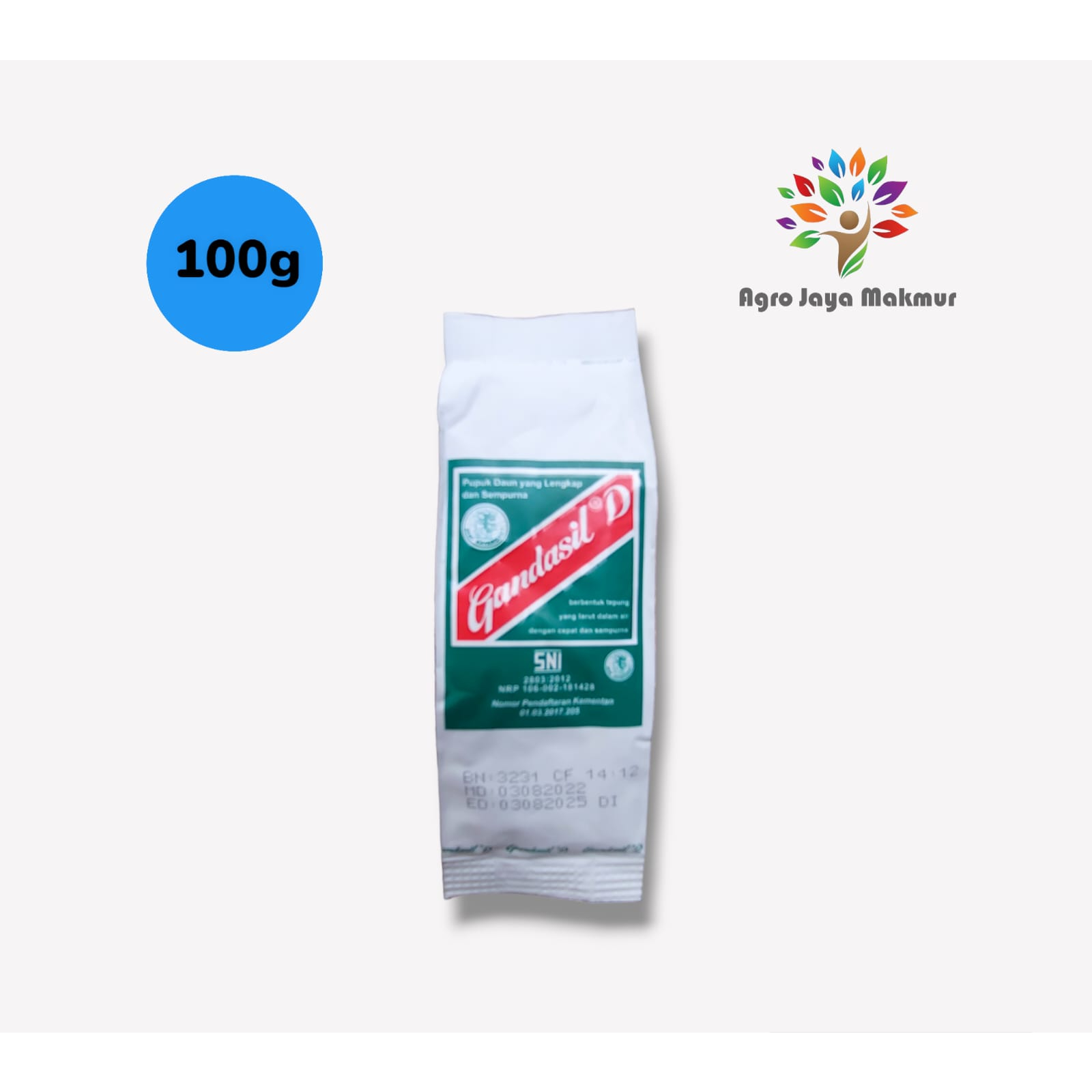 PUPUK DAUN GANDASIL D 100 GRAM/Gandasil Daun/GANDASIL 100GRAM/PUPUK DAUN/PUPUK MASA VEGETATIF/PUPUK 