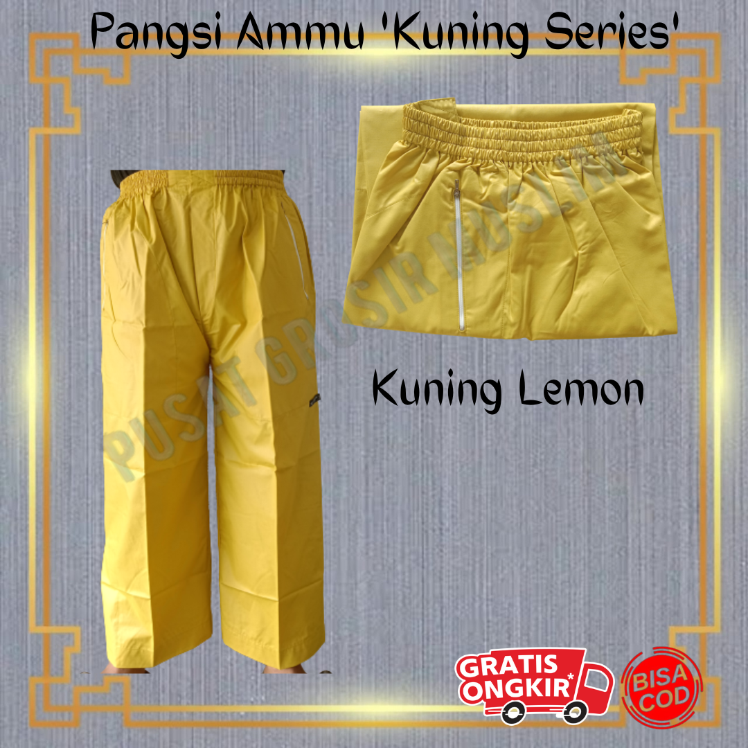 Promo Celana Pangsi By Ammu Dewasa Kuning Series Celana Pangsi Sirwal