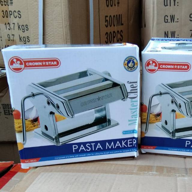 ATLAS/Nagako/crown/ star/ Q2atlas/vippo/yamakawa/homelux Mesin Gilingan Mie Stainless Steel