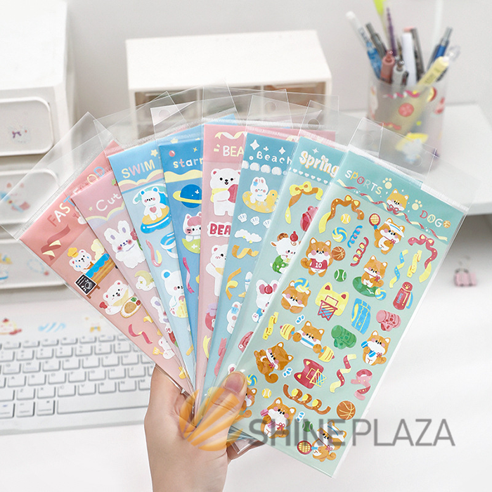 

Chubby Spring Party Diary Deco Stickers Set - Stiker Lucu