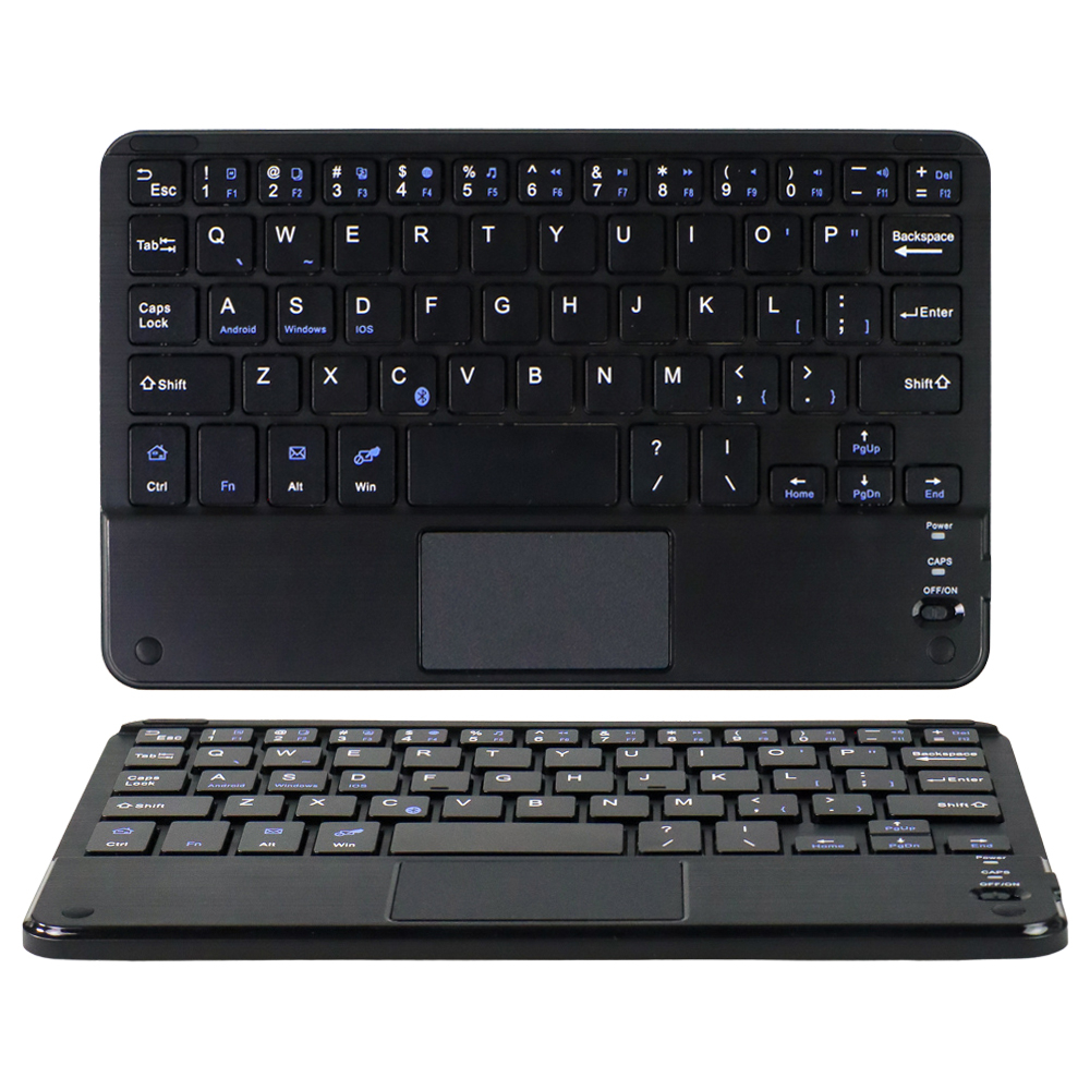 Windyoung Keyboard Wireless Bluetooth 8 Inch with Touchpad - WD20 - Black