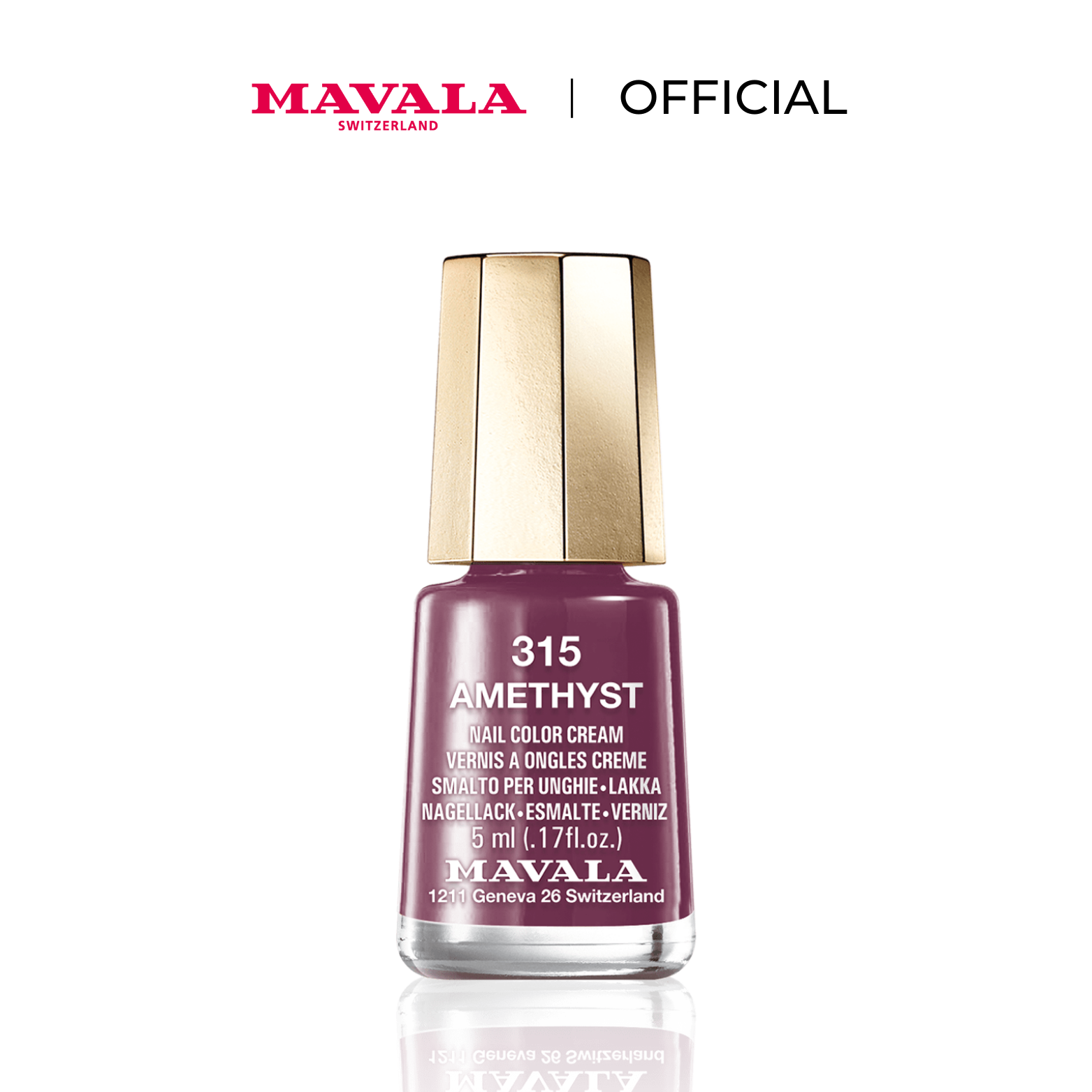 Mavala Nail polish Amethyst No 15