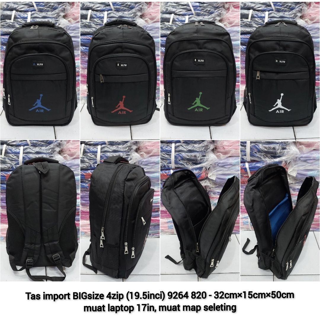 tas ransel Backpack multifungsi pria bigsize