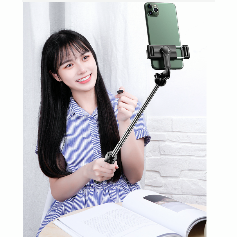 YUN Mall Tongsis Selfie Stick Tripod Bluetooth Remote Shutter ( 3in1 )