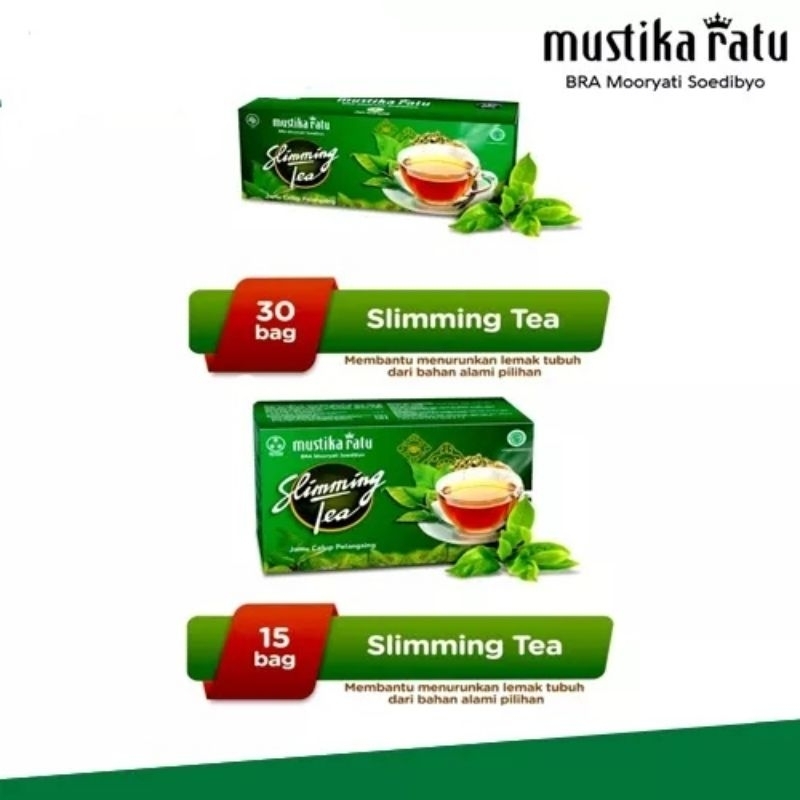 

[ISI 15 | ISI 30] Mustika Ratu Slimming Tea | Teh Herbal Pelangsing Tubuh