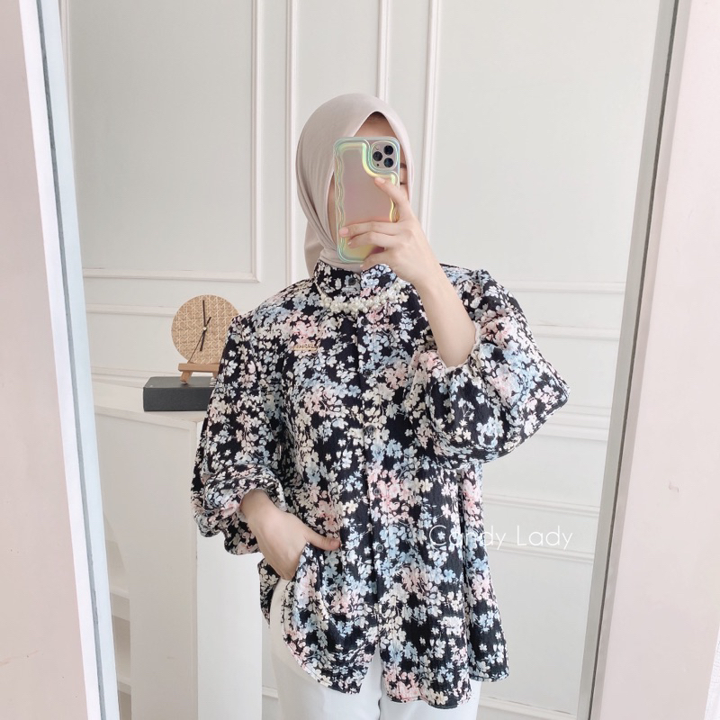 Runi Blouse By Candy Lady Blouse Wanita Motif Terbaru