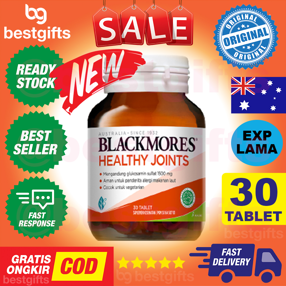 BLACKMORES GLUCOSAMINE SULFATE SULPHATE 1500MG 1500 MG KALBE VITAMIN SENDI TULANG - 90 TABLET