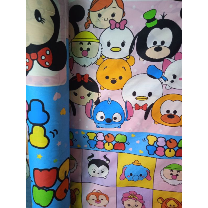 kain sprei meteran bahan polymicro disperse lebar 240cm