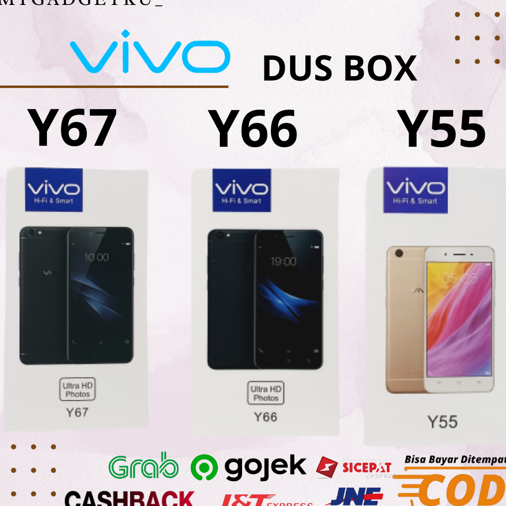 DUS BOX VIVO Y55 / Y66 / Y67