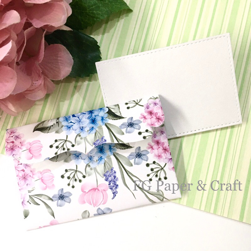 

Amplop Kartu Ucapan Mini 5pcs Hortensia 6x9cm by fgpaper