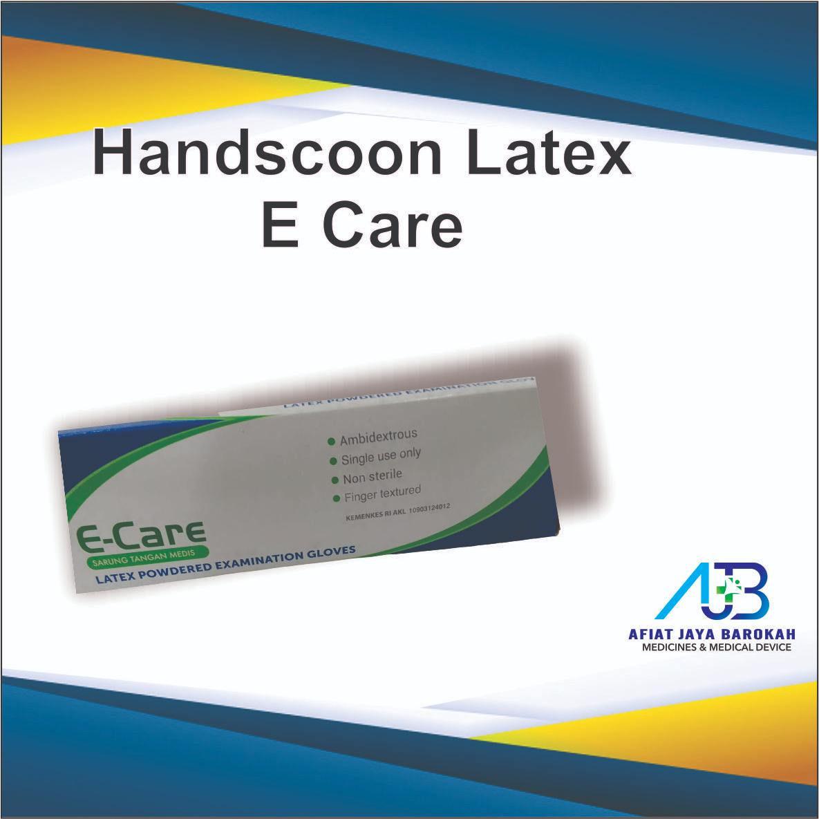Handscoon E Care S