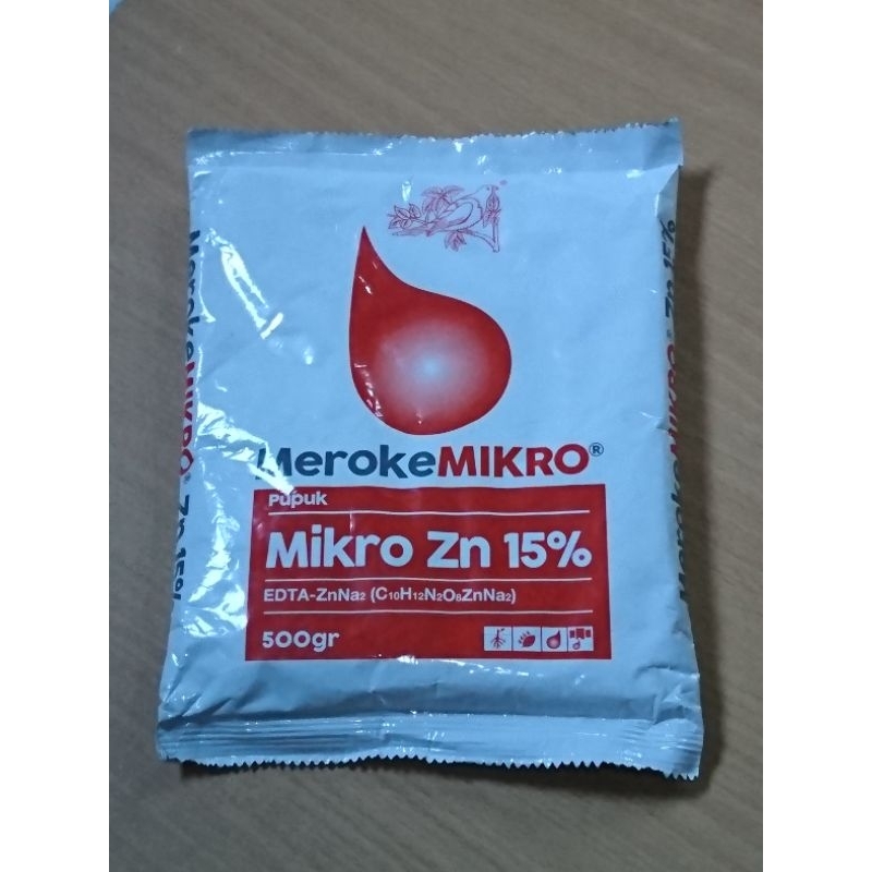 Meroke Mikro Zn-EDTA 15% / Pupuk Mikro Zn 100g
