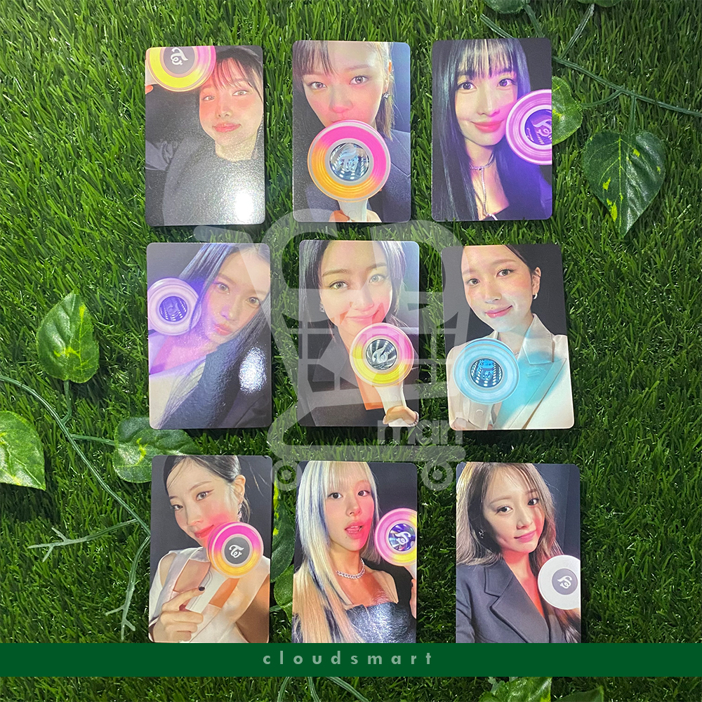 TWICE LIGHTSTICK VER 3 WITHMUU PHOTOCARD BENEFIT | TWICE LIGHTSTICK PHOTOCARD | TWICE PHOTOCARD