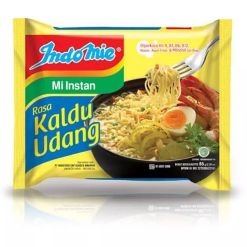 

Indomie Kaldu Udang khas Bangka (5 pcs)