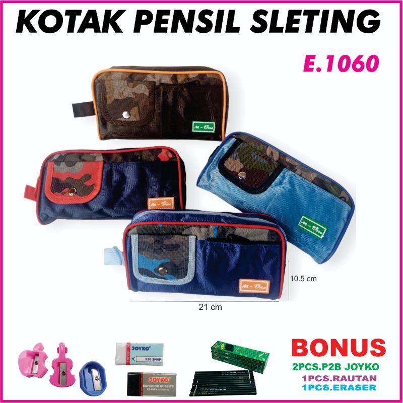 

KOTAK PENSIL SLETING / TEMPAT PENSIL ERICA-E.1060