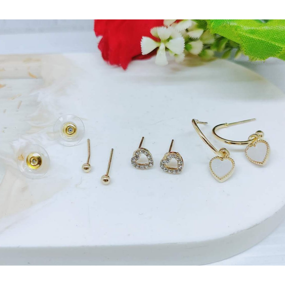 Anting Permata Cantik Perhiasan Fashion Y041/042/043